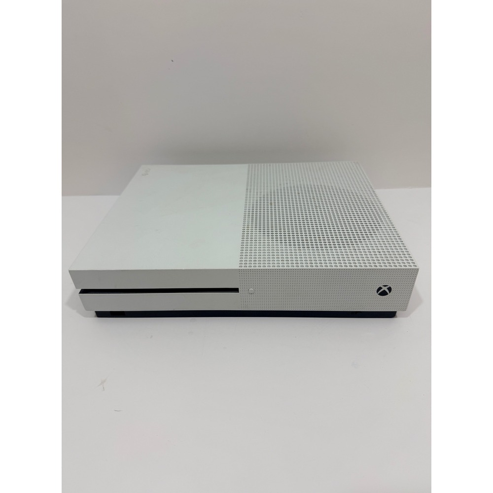 Microsoft Xbox One S Console White Excellent Model 1681 HDR 4K Blu-ray